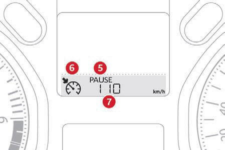 Informazioni visualizzate sul quadro strumenti