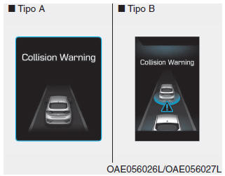 Avviso collisione (2ª segnalazione)