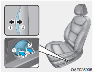 Supporto lombare (per sedile del conducente, se in dotazione)
