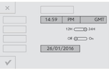 Display touch screen