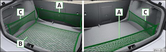 Fig. 101 Esempi di fissaggio per le reti